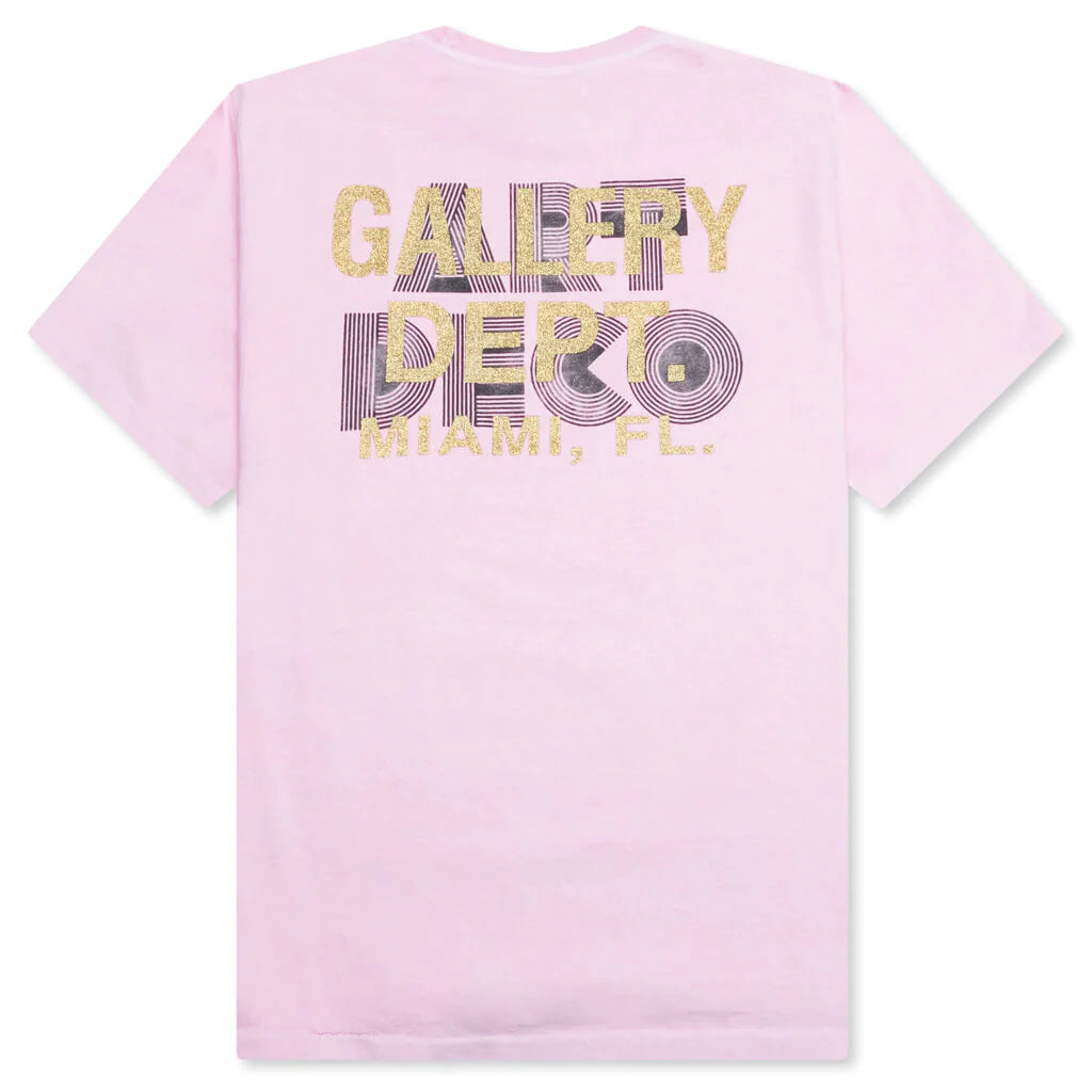 GALLERY DEPT. Art Deco Miami Tee 'Lavender'