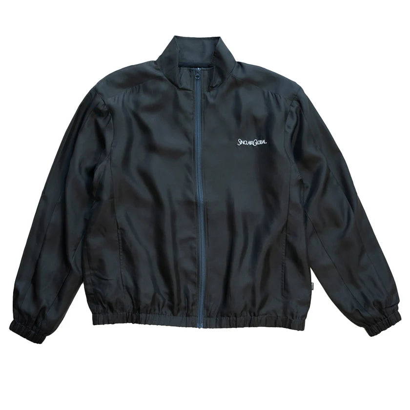 Sinclair Silk Track Jacket 'Black'