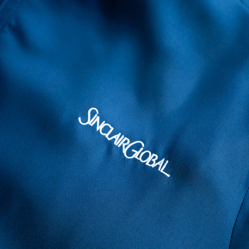 Sinclair Silk Track Jacket 'Navy'