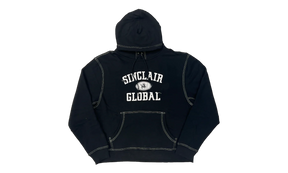 Sinclair Global Contrast Stitched Athletic Hoodie 'Charcoal Grey'