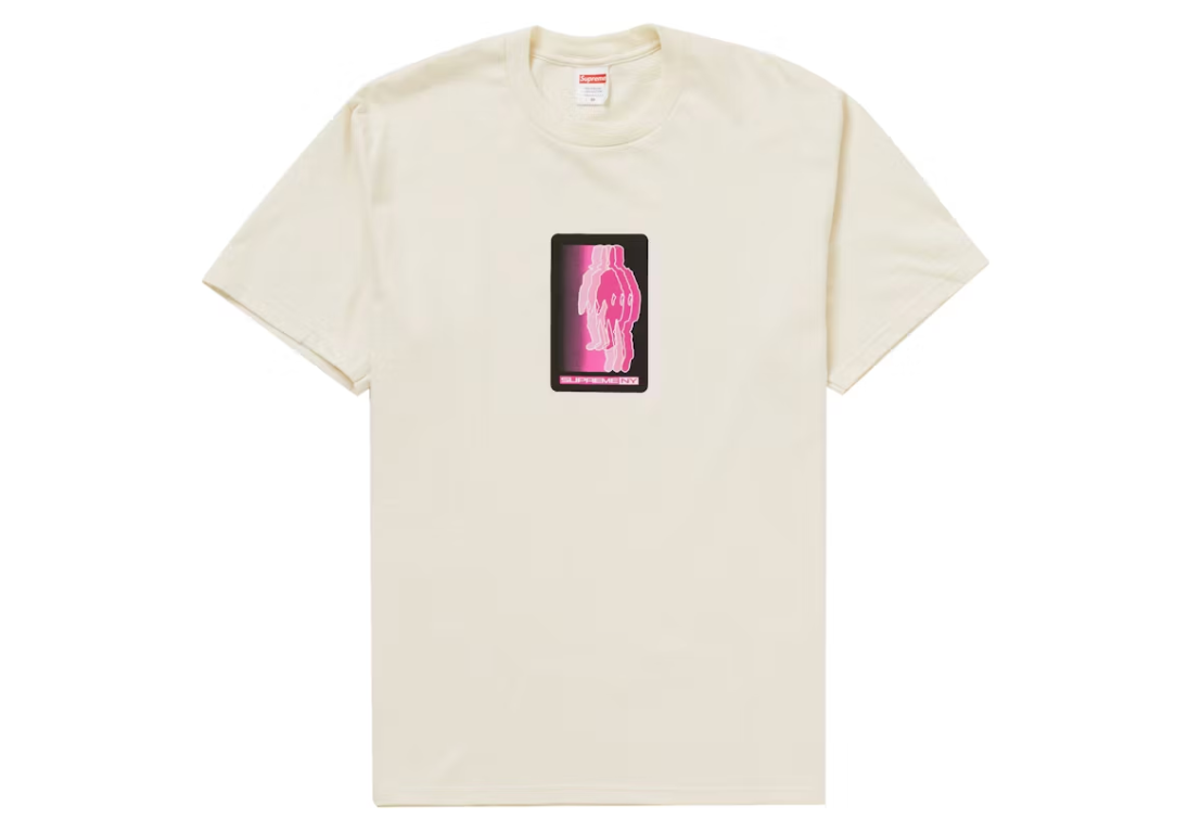 Supreme 'Blur' Tee Natural