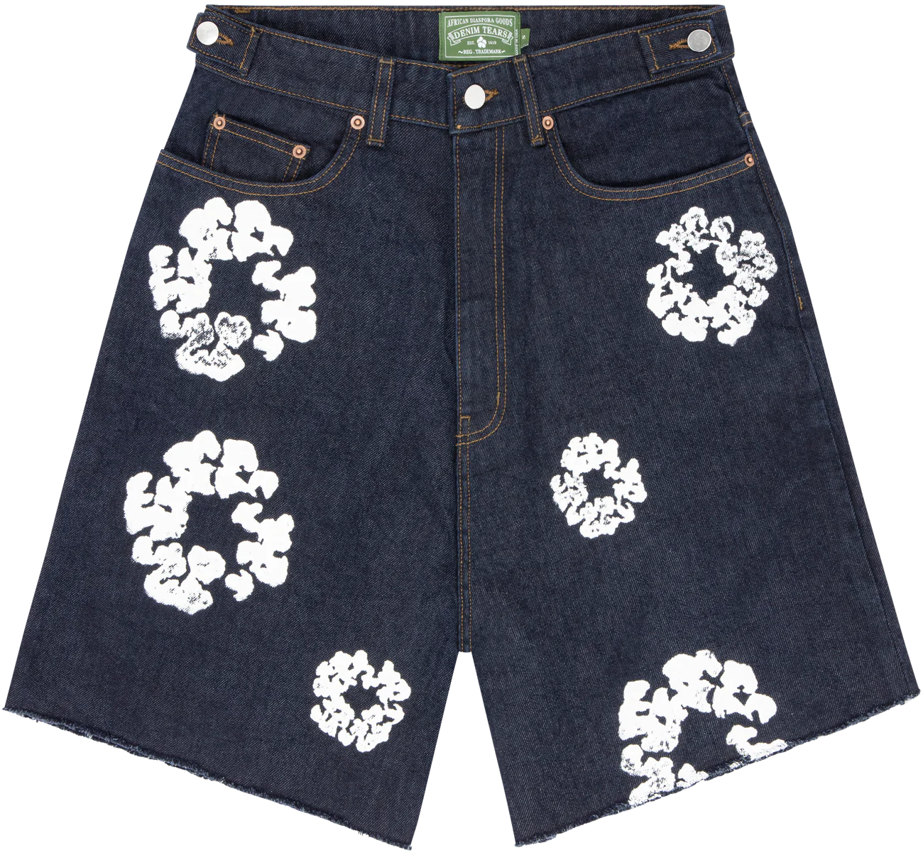 Denim Tears The Cotton Wreath Jean Short Selvedge