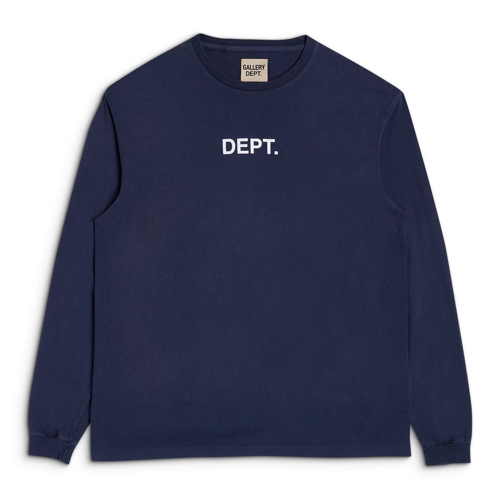 GALLERY DEPT LONG SLEEVE TEE NAVY