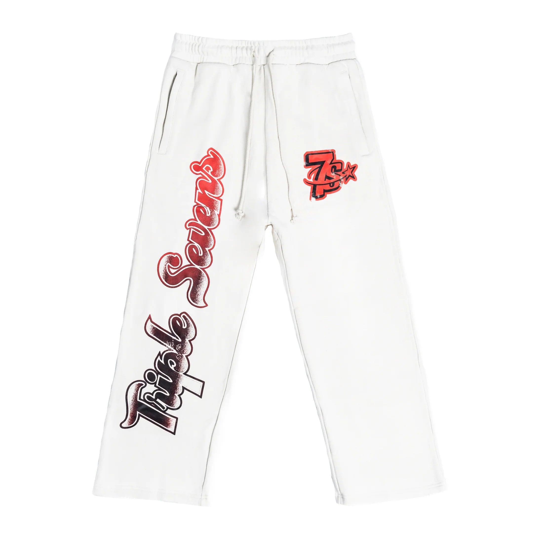 Triple Sevens All Star Sweatpants 'White'