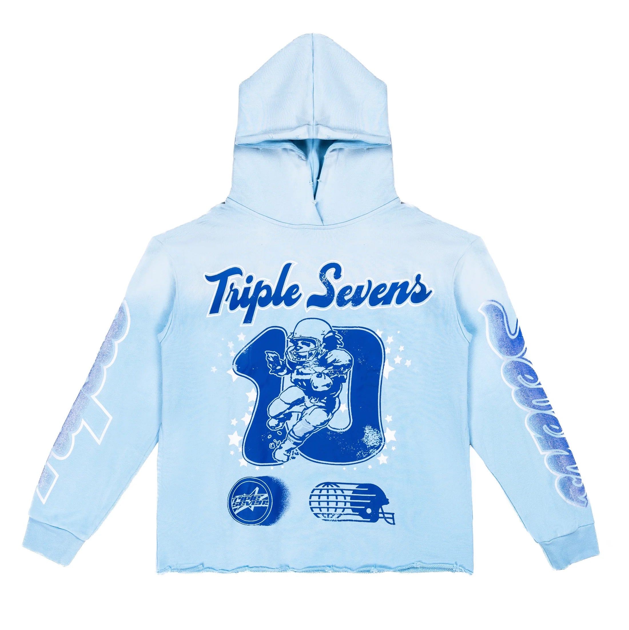 Triple Sevens All Star Football Hoodie 'Blue'