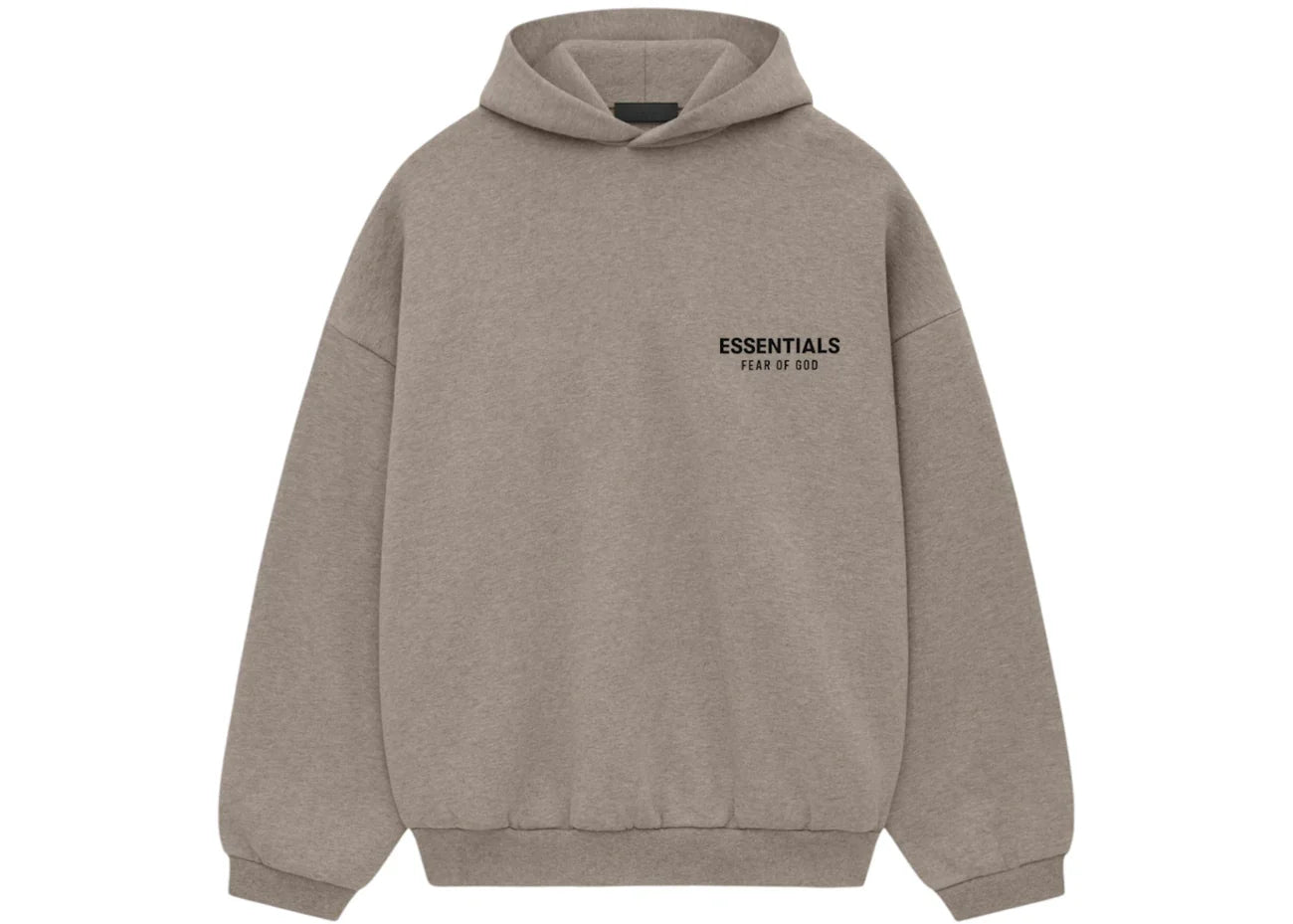 Fear of God Essentials Fleece Hoodie (FW24) Heather Gray