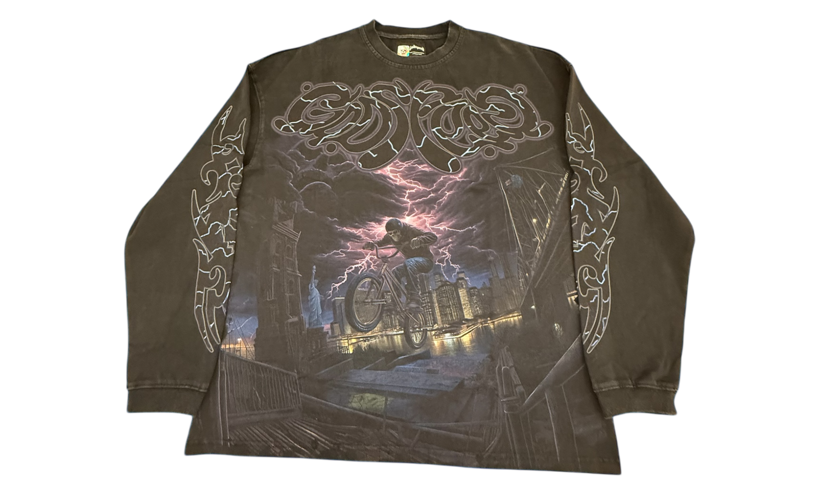 GODSPEED B.M.X LS T-Shirt Black Wash