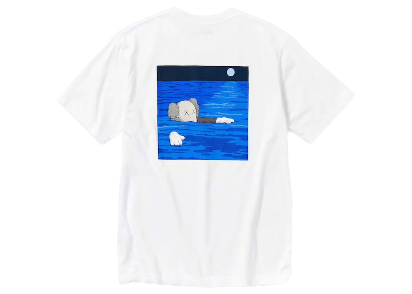 KAWS UT Short Sleeve Artbook Cover T-shirt White