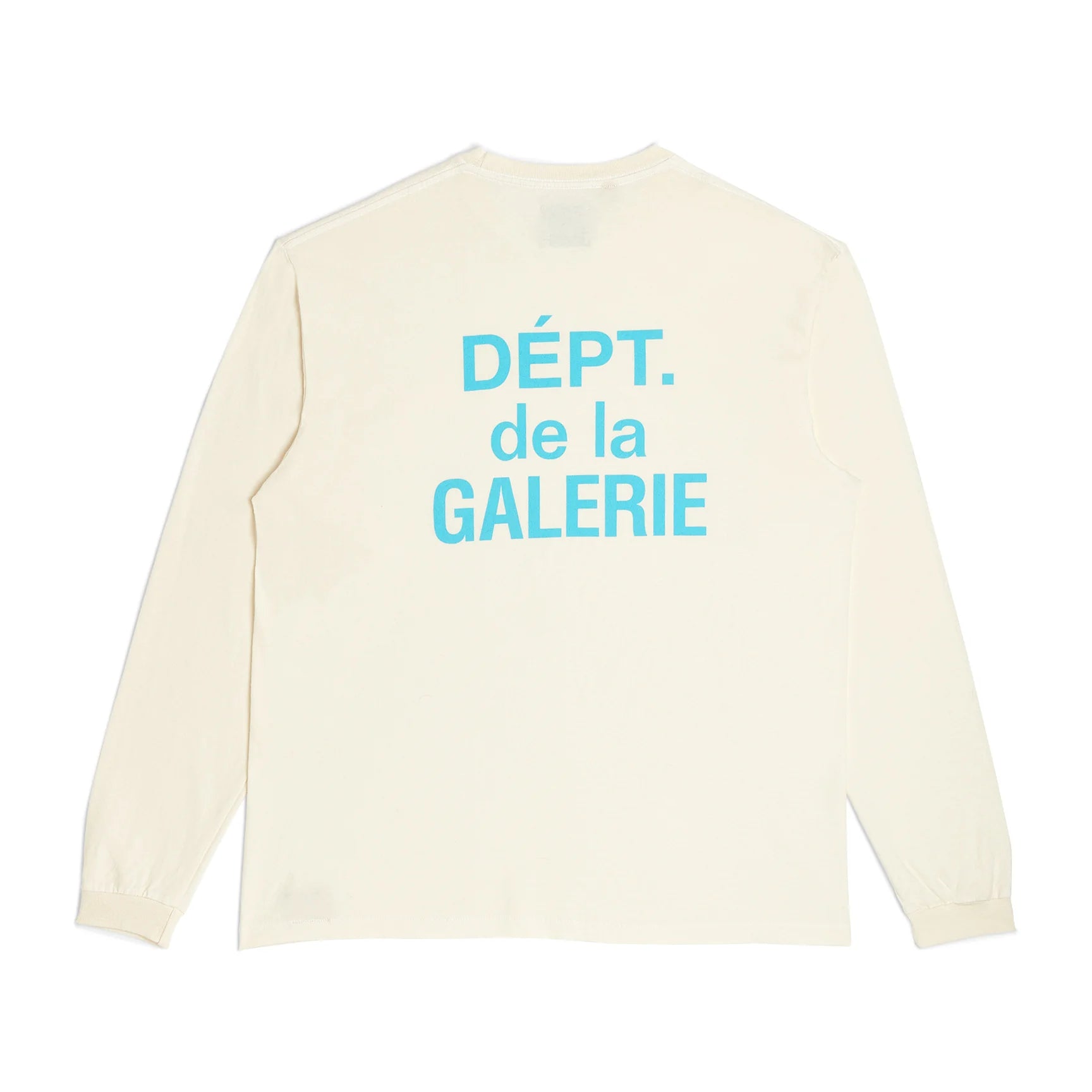 DEPT DE LA GALERIE L/S POCKET TEE 'Cream'