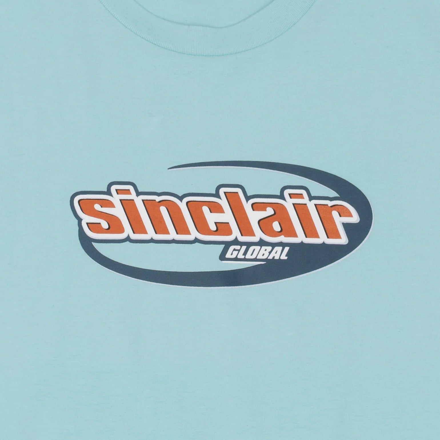 Sinclair Global Italics Logo Tee 'Light Blue'