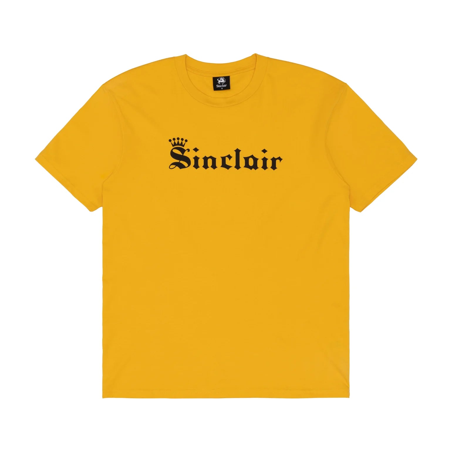 Sinclair Global Old English Crown Tee 'Yellow'