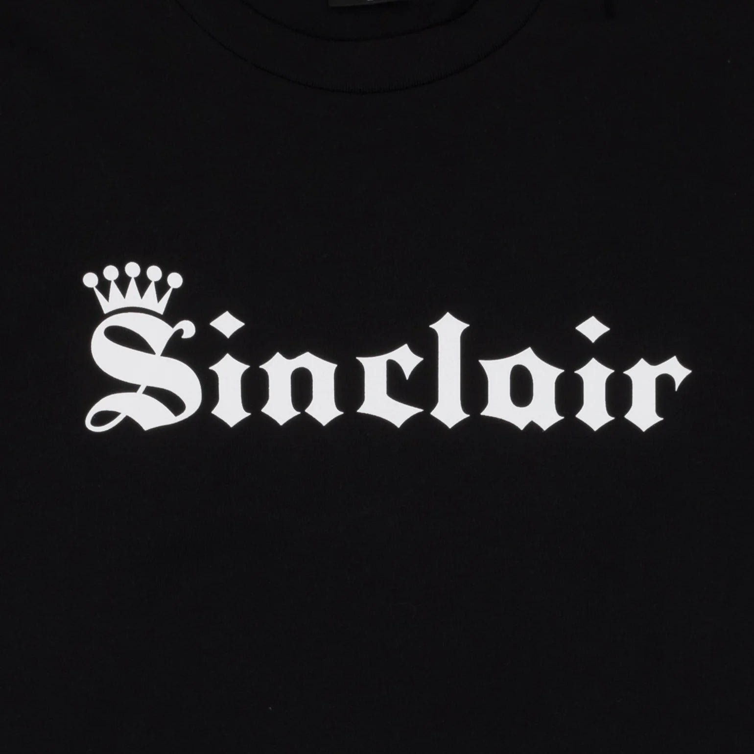 Sinclair Global Old English Crown Tee 'Black'