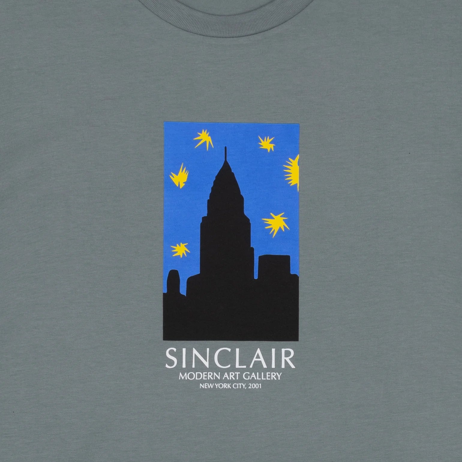 Sinclair Global Modern Art Tee 'Teal'