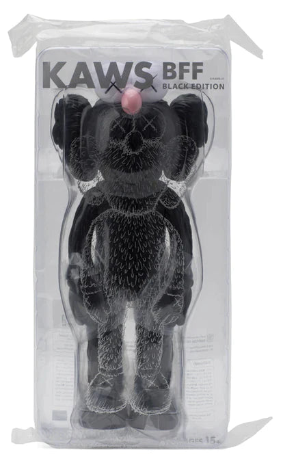 KAWS BFF Open Edition Vinyl Figure Black