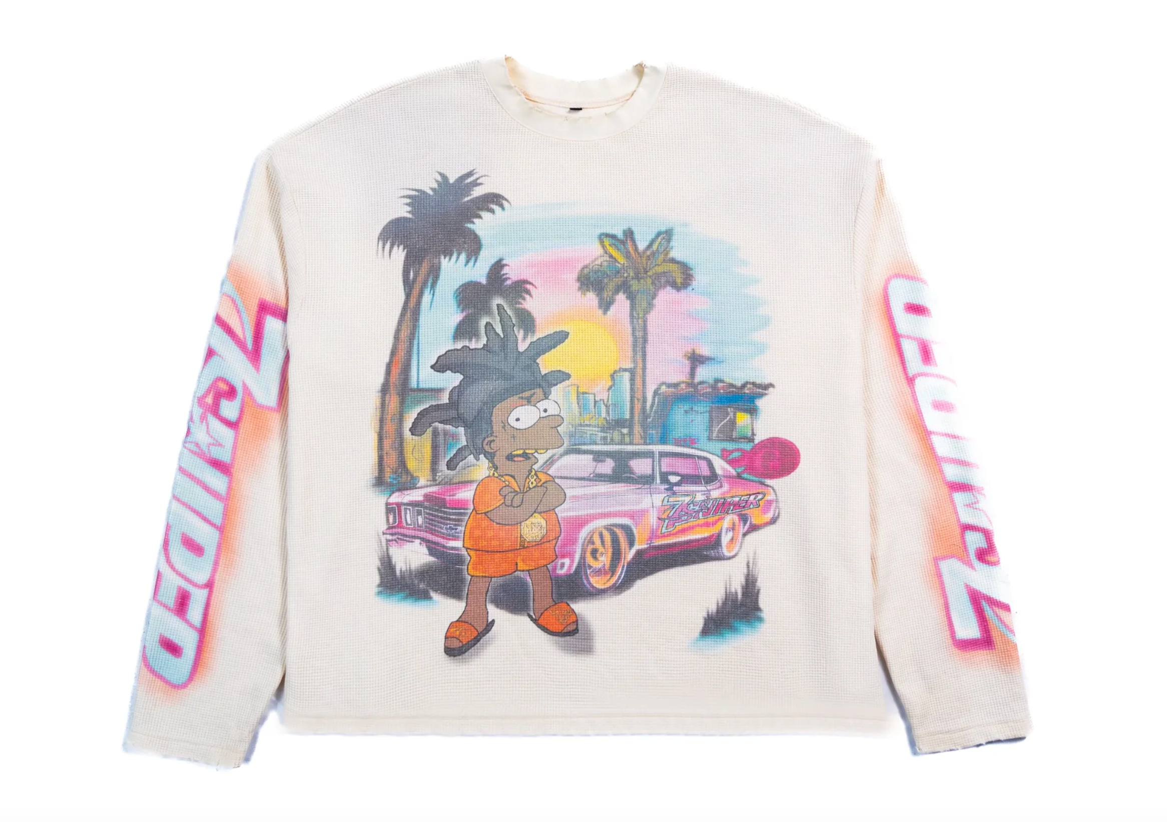 Triple Sevens X Sniper Gang Yak Simpson Waffle Knit