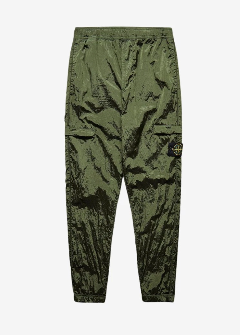 Stone Island Nylon Metal Cargo Pants "Green' (Preowned)