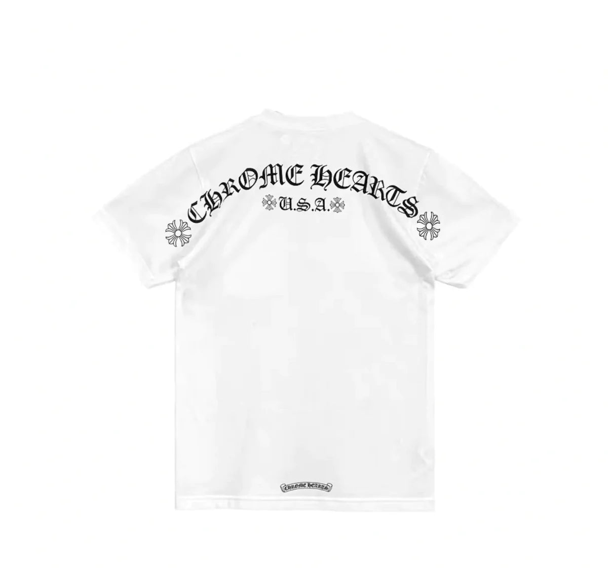 Chrome Hearts Shoulder Logo Short Sleeve 'White'