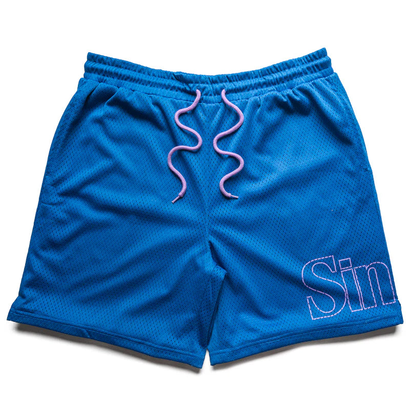 Sinclair Global Outline Mesh Shorts 'Navy'