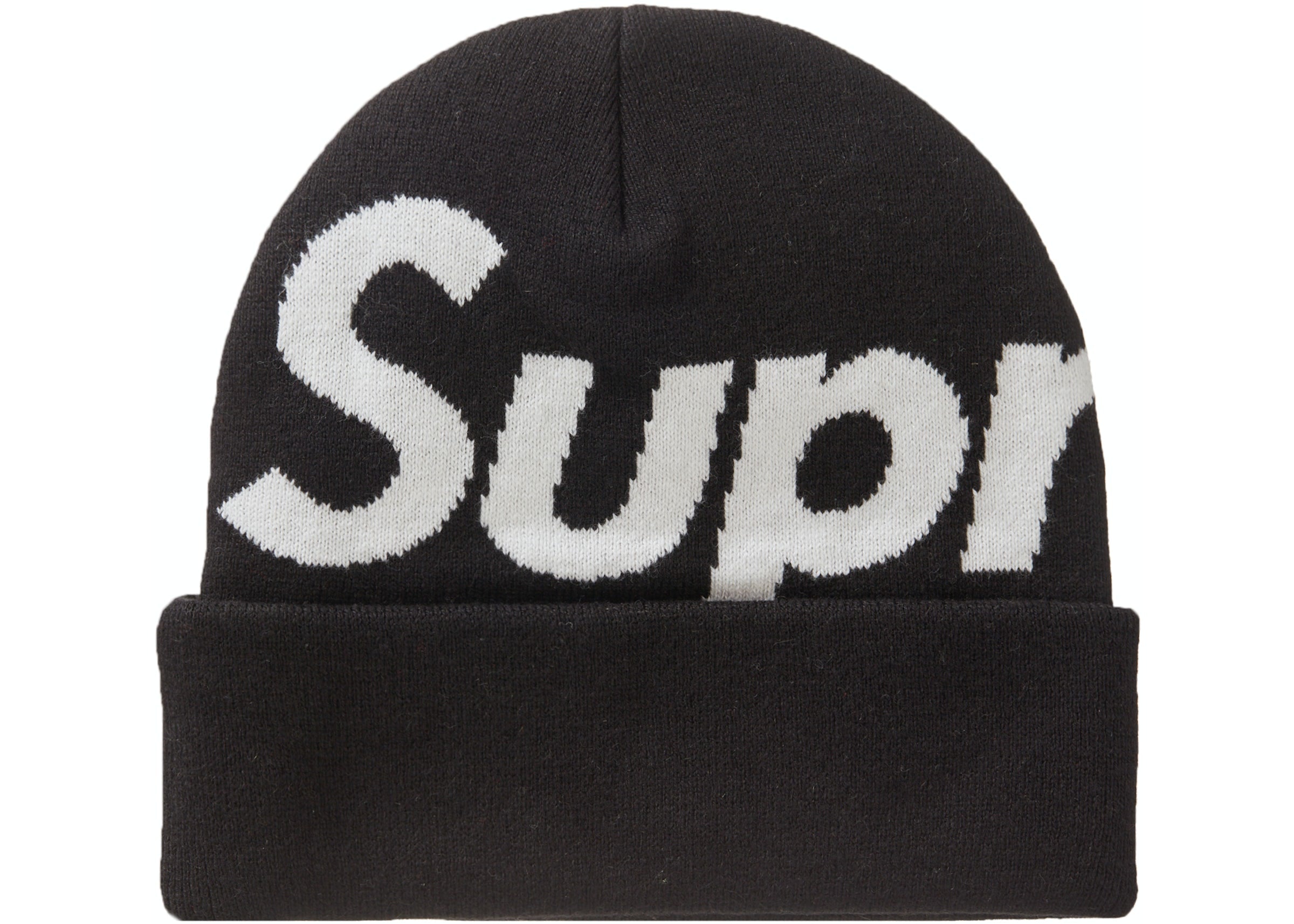 Supreme Big Logo Beanie Beanie (FW23) Black