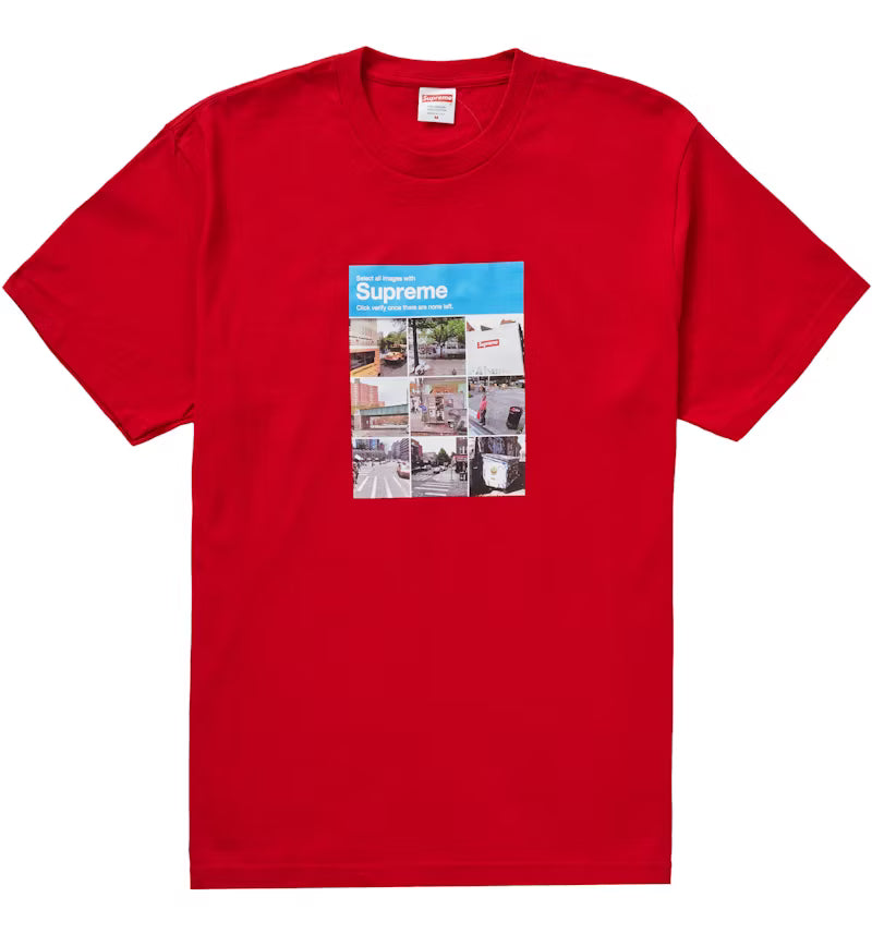 Supreme Captcha Tee Red