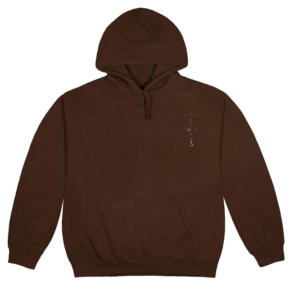 Travis Scott x McDonald's Cj Smile Hoodie Brown