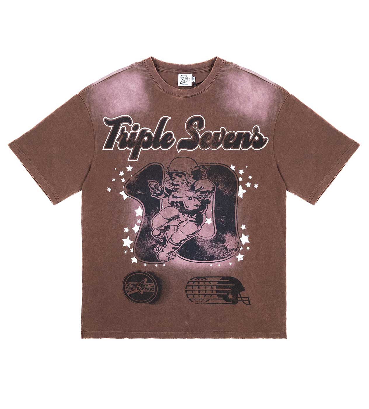 Triple Sevens All Star Brown Tee