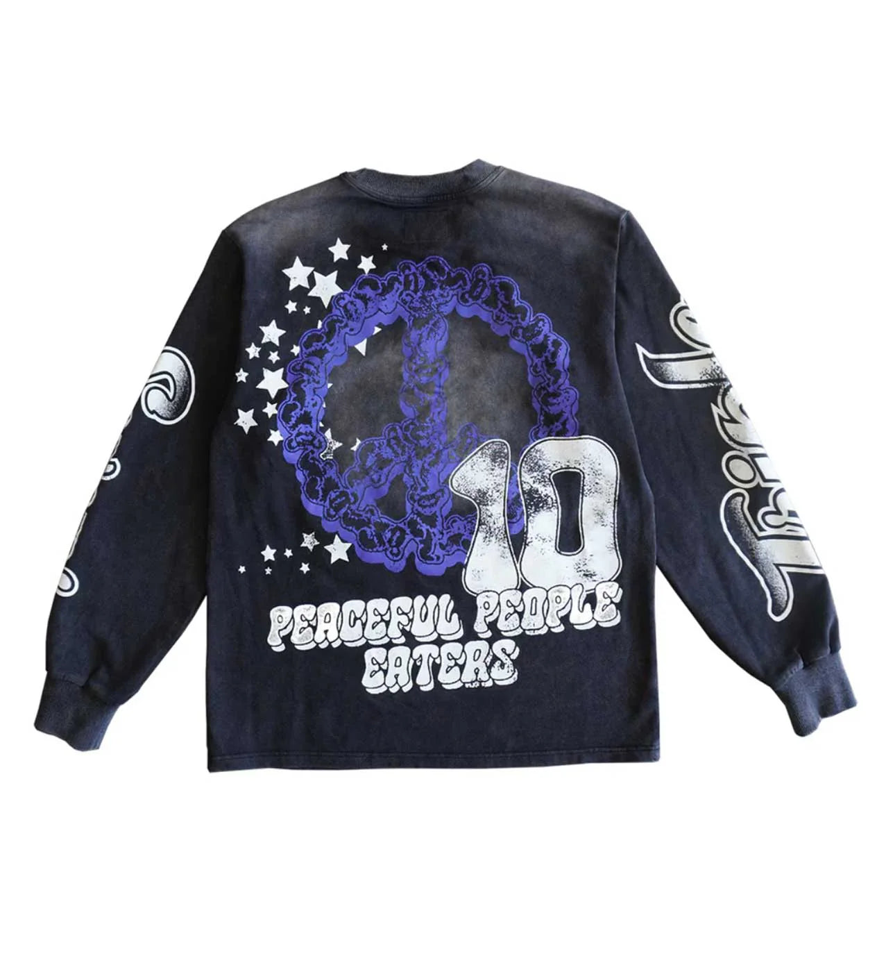 Triple Sevens Football L/S Black/Purple