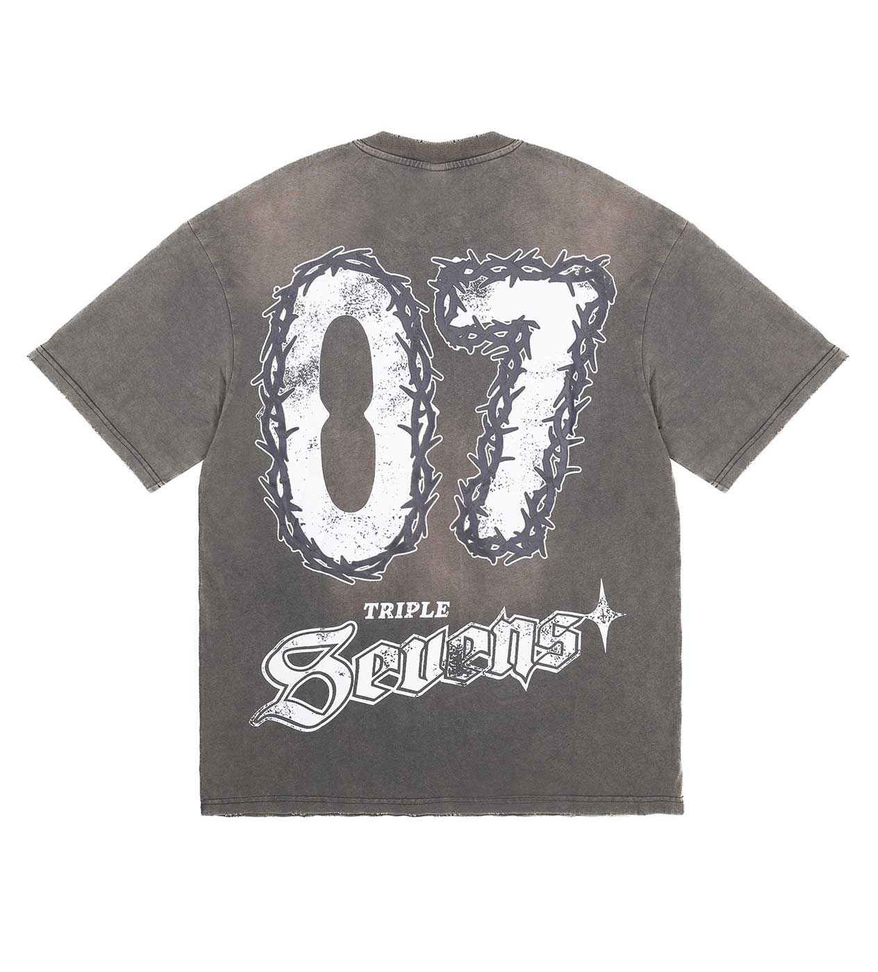 Triple Sevens NY Jesus Brown Tee