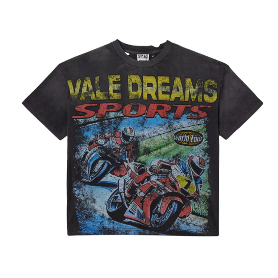 Vale Forever Motocross Tee Black