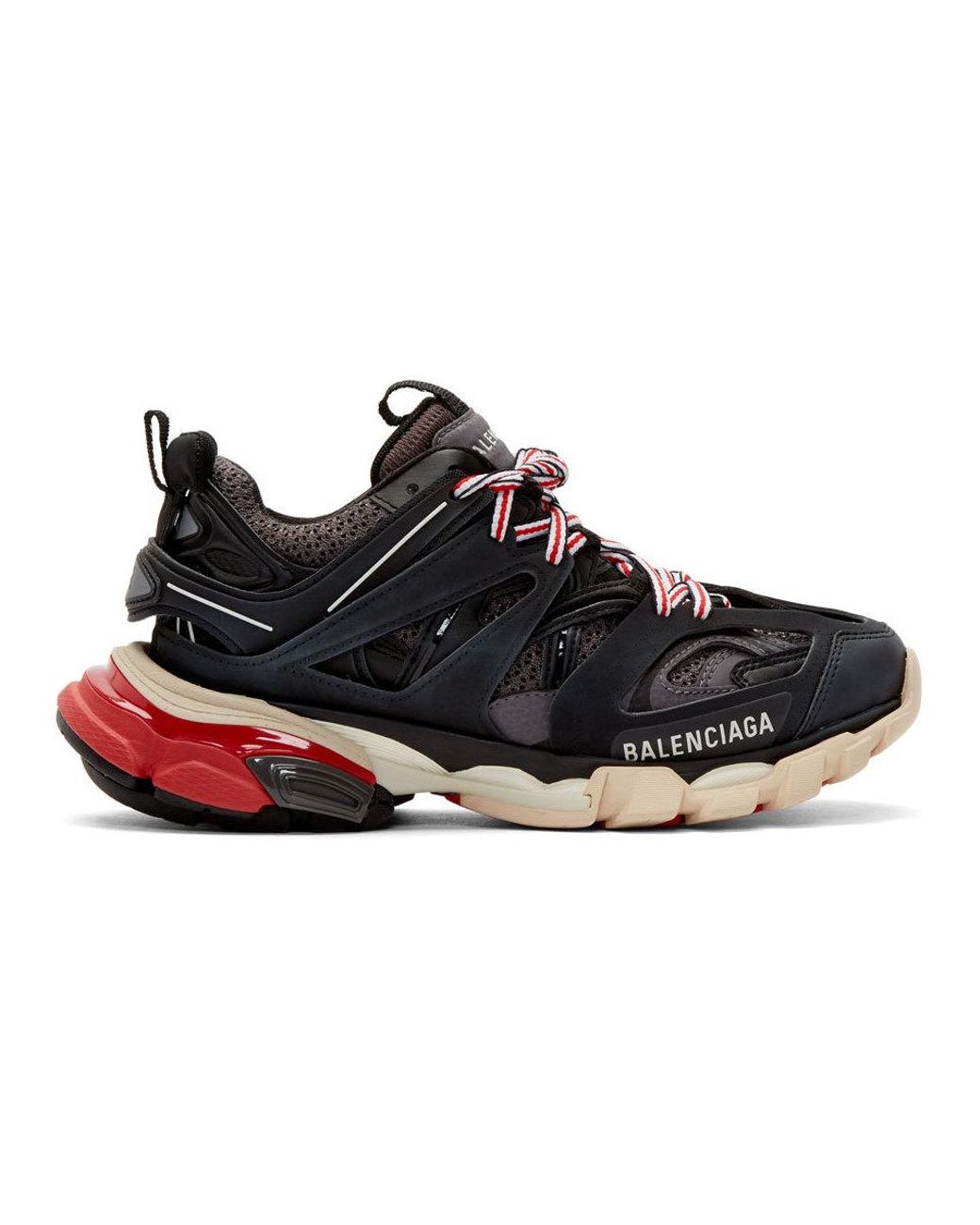 Balenciaga Track Black Grey Red (Pre-Owned)