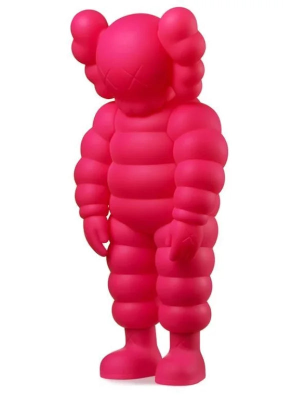 KAWS What Party Vinyl Figure Pink