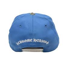 Chrome Hearts 5 Panel Hat UNC Blue