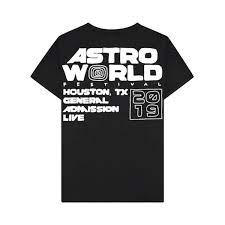 Travis Scott Astrofest Staff 2019 Tee Black