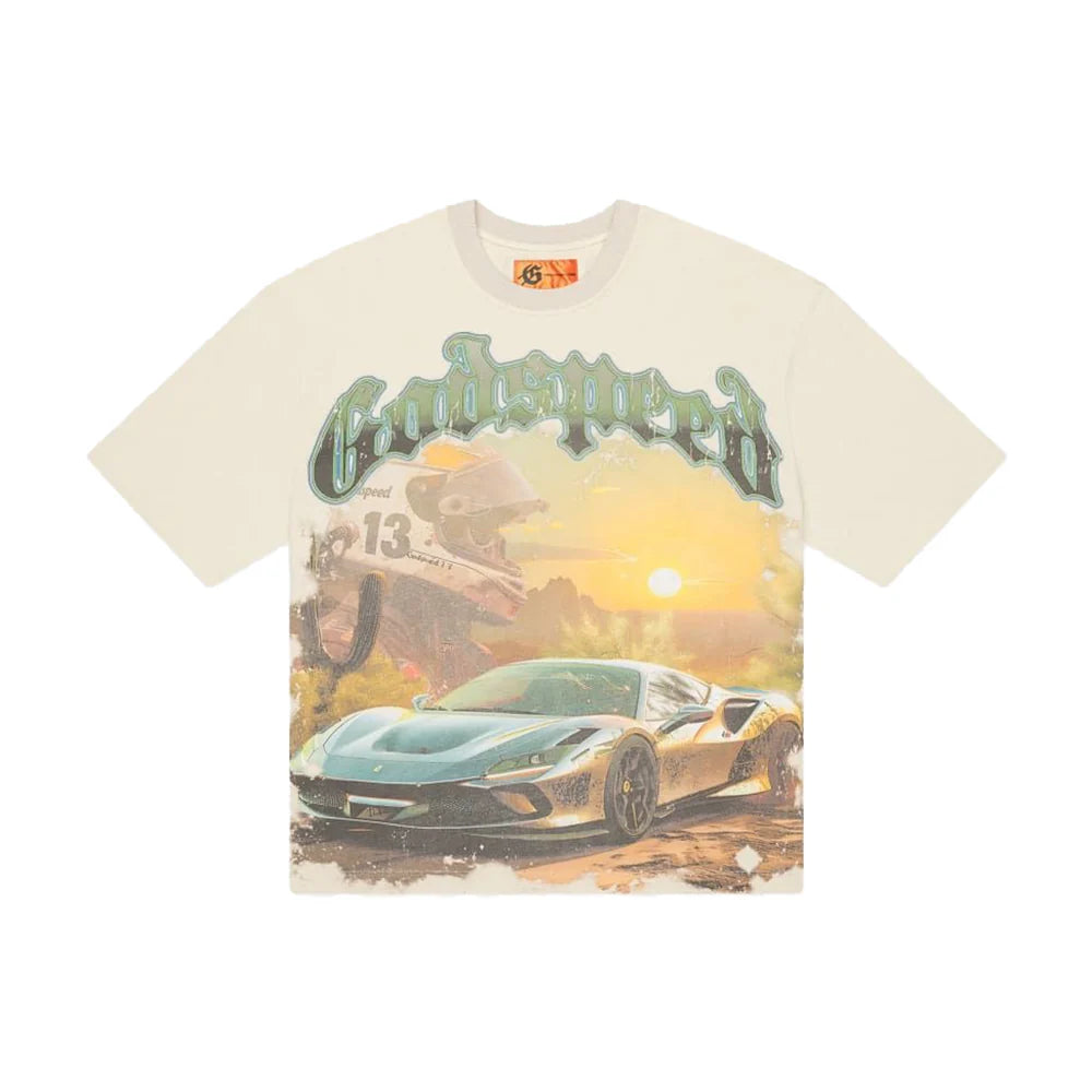 GODSPEED Sunset Drift Tee 'Bone'