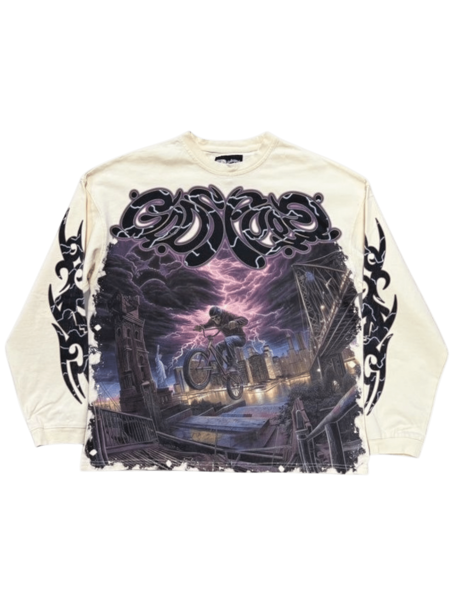 GODSPEED B.M.X LS T-Shirt Bone