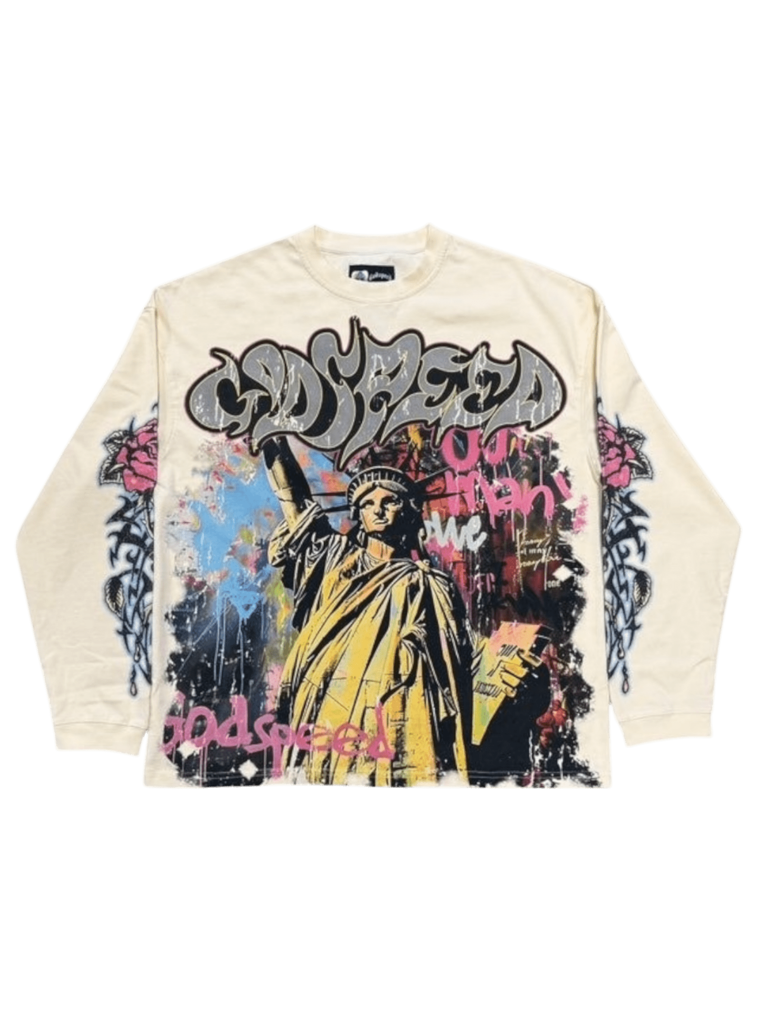 GODSPEED Vandal LS T-Shirt Bone