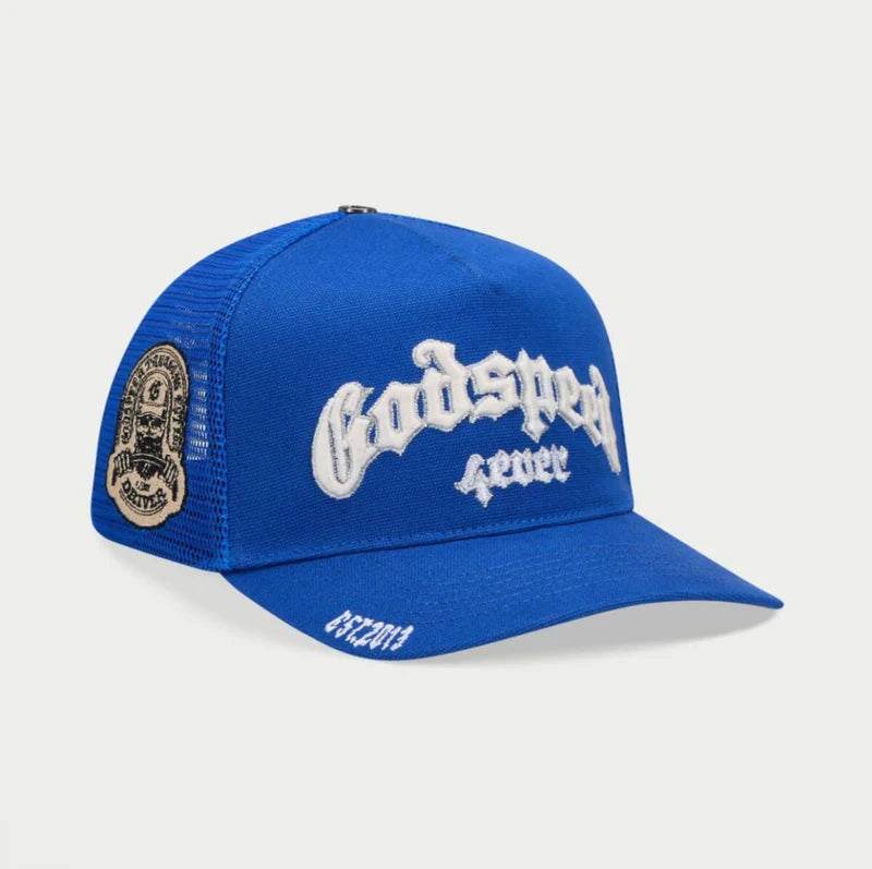 GODSPEED GS Forever Foam Trucker Hat (Blue)