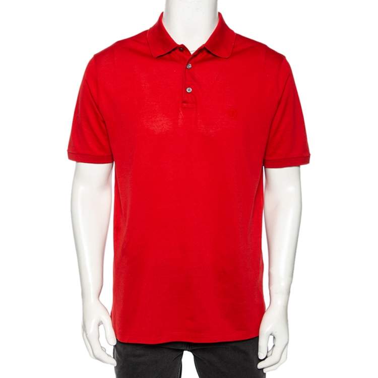 Louis Vuitton Red Polo Tee