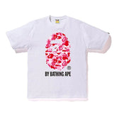 BAPE ABC By Bathing Tee White Pink