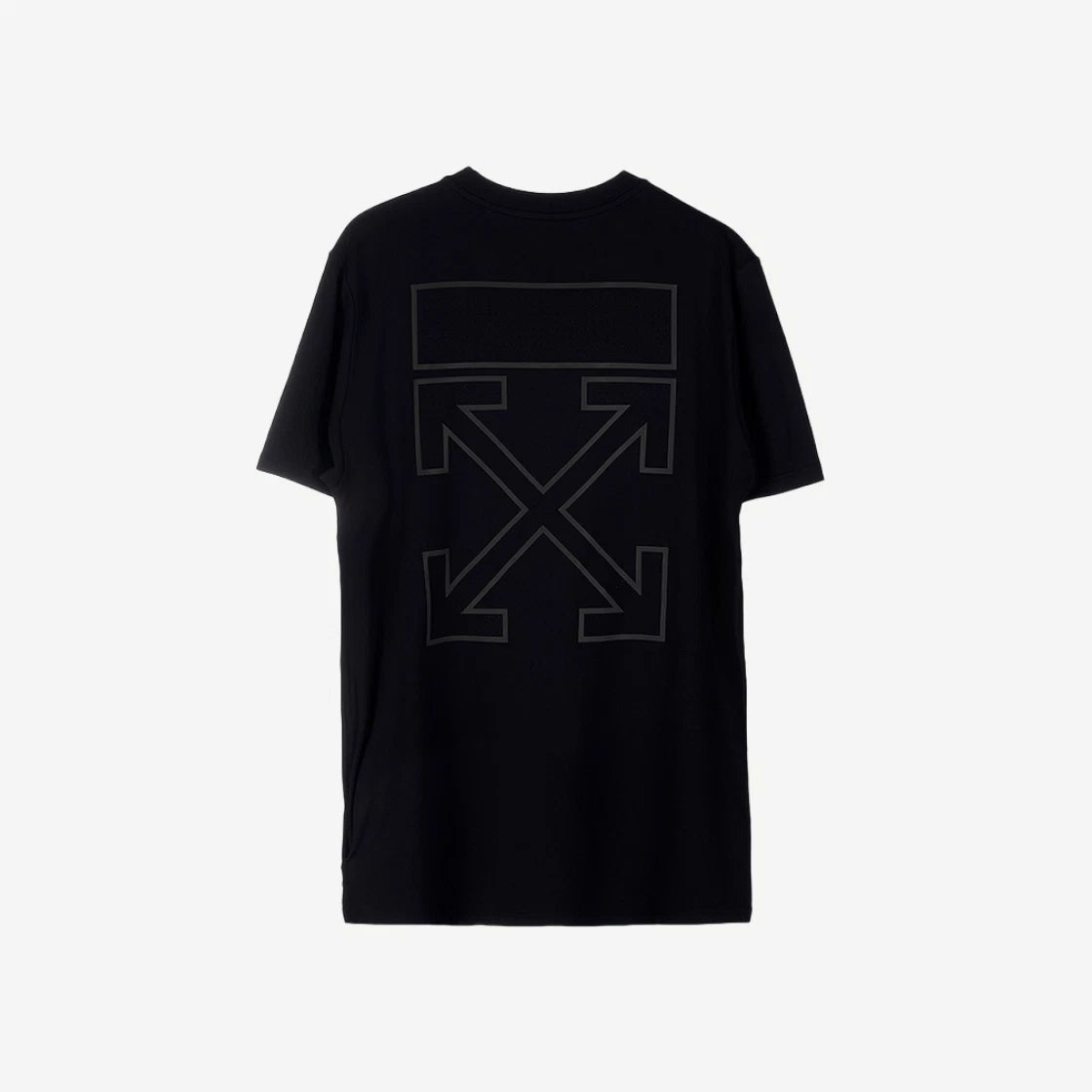 Off-White Arrow Outline SS Sport T-Shirt Black White