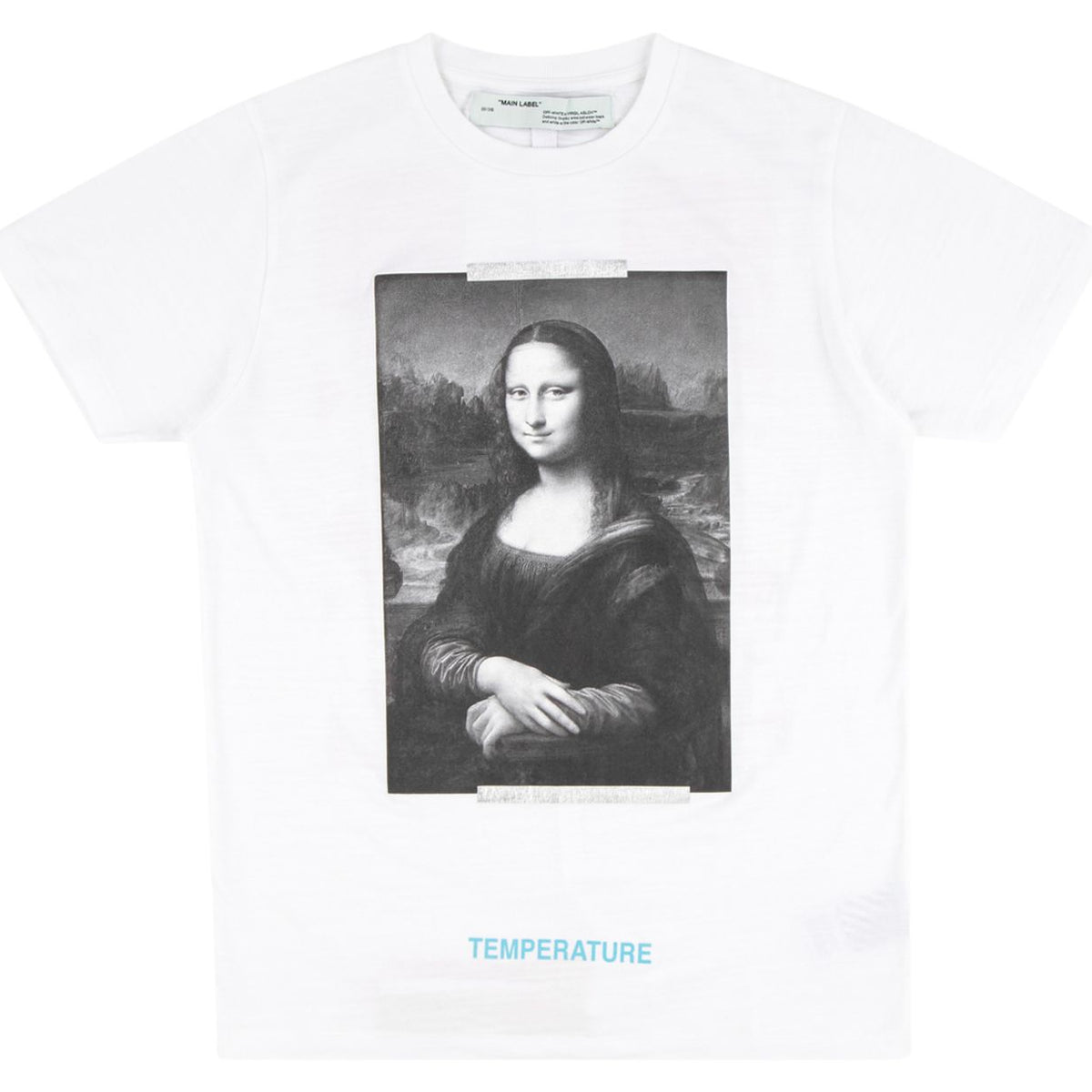 'MCA Figures Speech' Mona Lisa T-Shirt 'White'