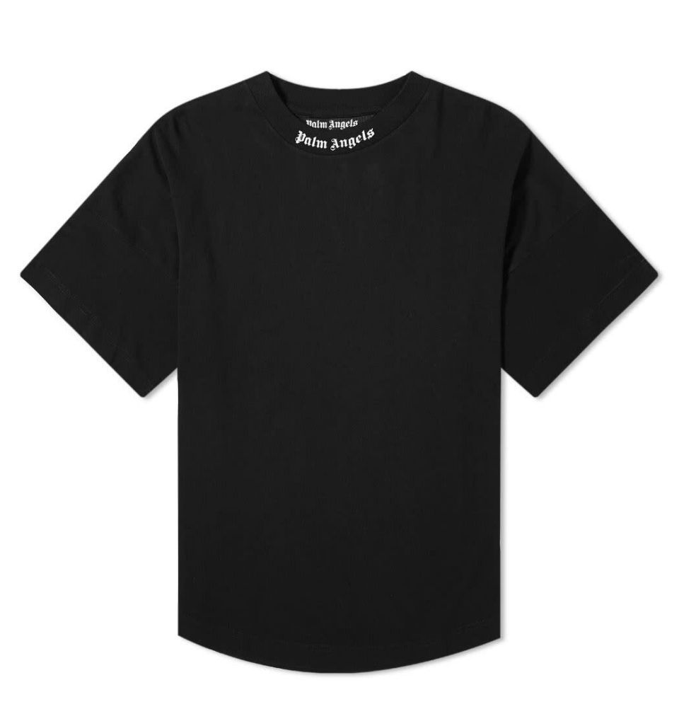 Palm Angels Classic Logo Print T-shirt Black (Pre- Owned)