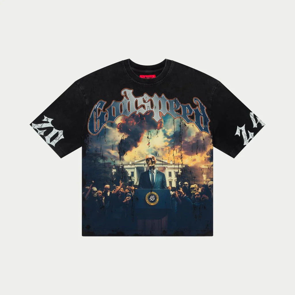 GODSPEED V-O-D 2024 T-Shirt Black Wash