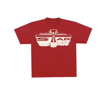 Hellstar Studios 'Jesus Emblem' Tee - Blood Red