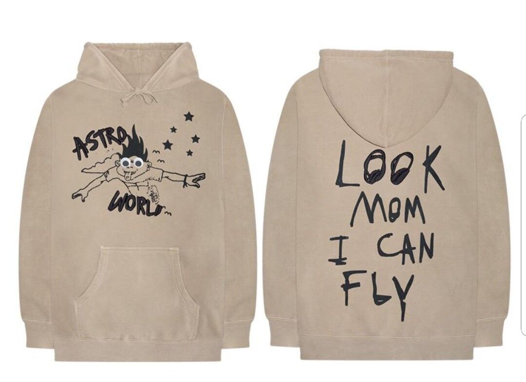 Travis Scott Astroworld Look Mom I Can Fly Hoodie (PRE-Owned)