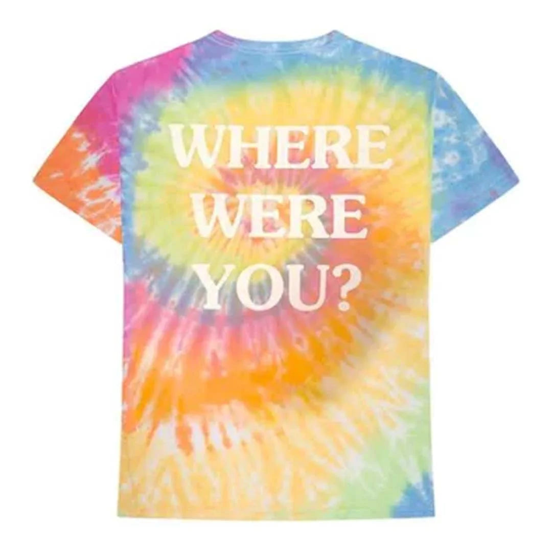 Travis Scott Tie Dye Where Were You Tee