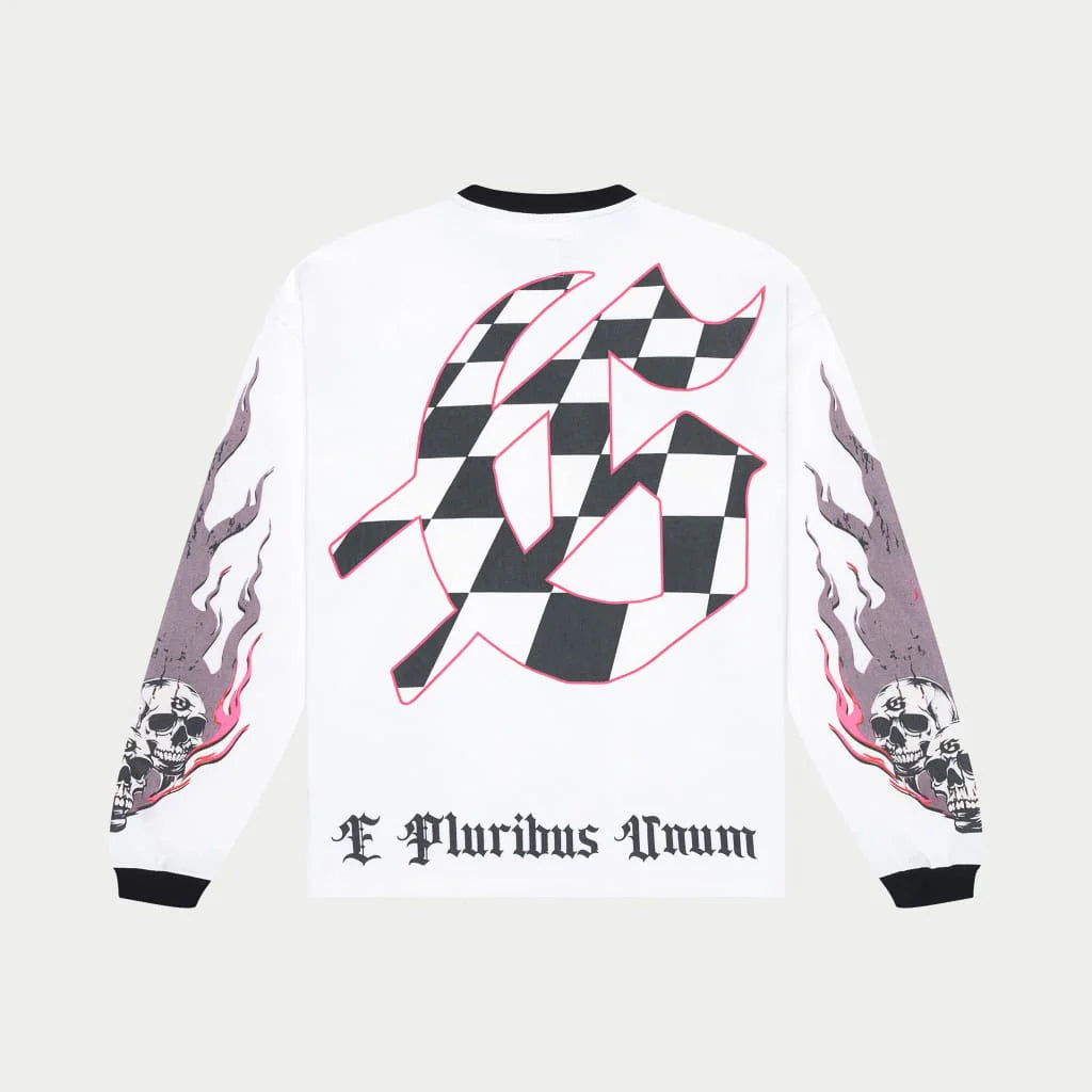 GODSPEED Stoner L/S White/Black