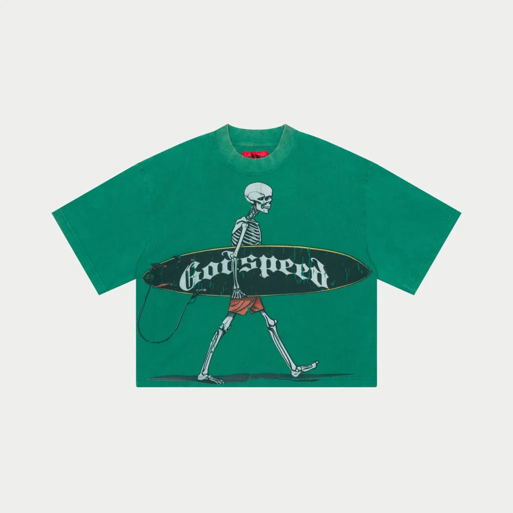 GODSPEED Surf Day T-Shirt Emerald