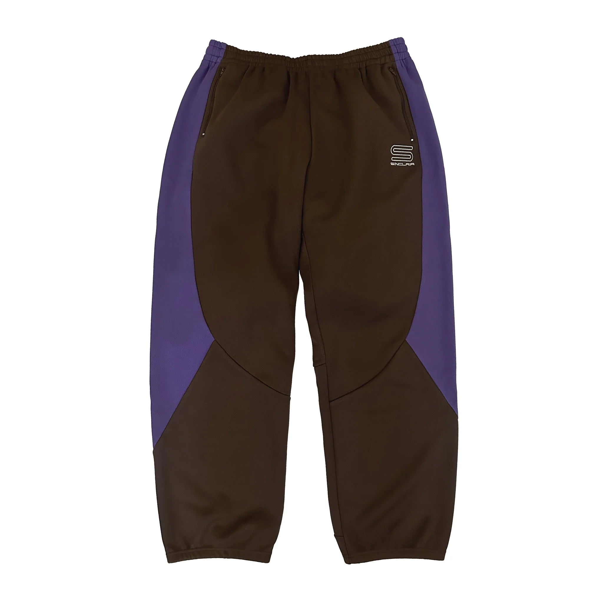 Sinclair Tech Logo Track Pant Brown/Purple