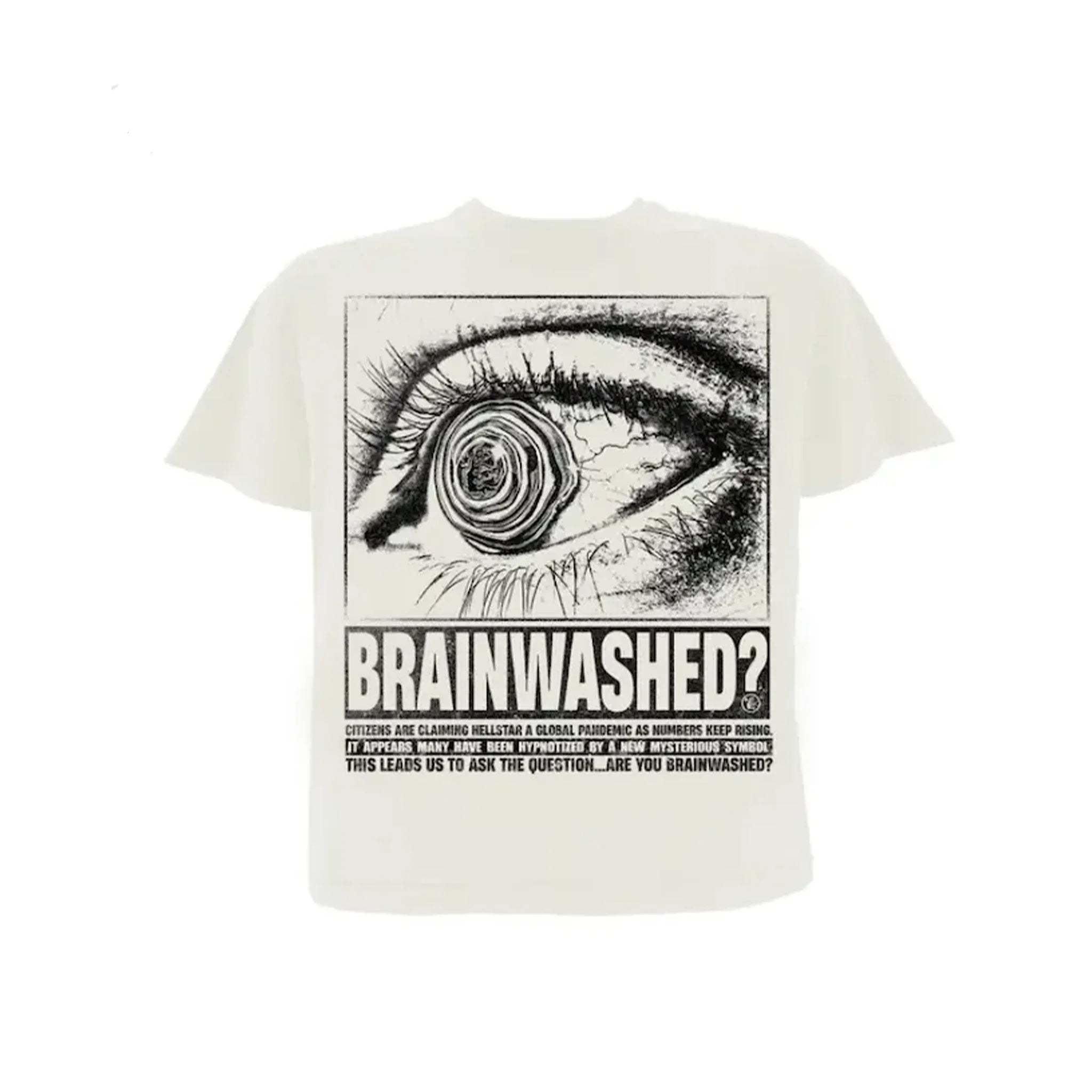 Hellstar Eyeball Tshirt 'White'